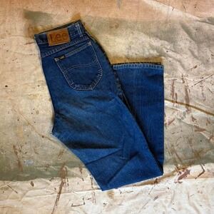 Vintage 1980s Lee dark wash jeans Measure 27x31